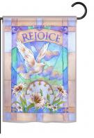 Rejoice Garden Flag