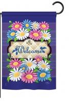 Daisies Welcome Garden Flag