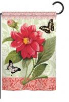 Double Dahlia Garden Flag