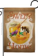 My Bee Sweet Home Garden Flag