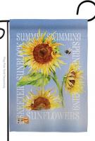 Summer Sunflower Decorative Garden Flag