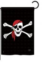 Red Bandana Garden Flag