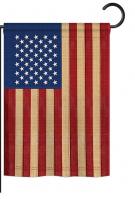 USA Vintage Garden Flag