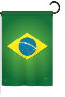 Brazil Garden Flag