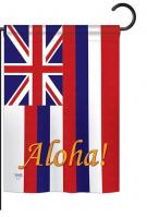 Hawaii Garden Flag