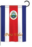 Costa Rica Garden Flag