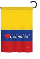 Colombia Garden Flag
