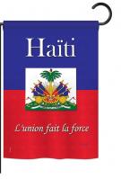 Haiti Garden Flag