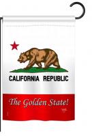 The Golden State Garden Flag