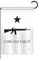 Come and Take It Garden Flag