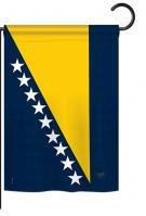 Bosnia & Herzegovina Garden Flag