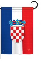 Croatia Garden Flag