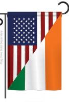 US Irish Friendship Garden Flag