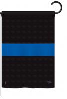 Blue Stripe - thin blue line Garden Flag