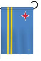 Aruba Garden Flag