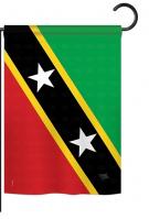 Saint Kitts and Nevis Garden Flag