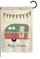 Camper Garden Flag