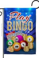 Play Bingo Decorative Garden Flag