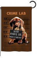 Crime Lab Garden Flag