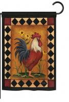 Rooster Garden Flag