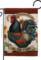 Memories On The Farm Garden Flag