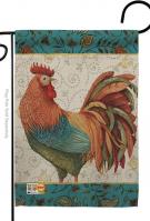 Rooster Spice Garden Flag