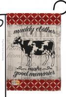 Farm Cow Garden Flag