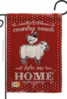 Country Friends Decorative Garden Flag