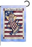 One Nation Under God Garden Flag