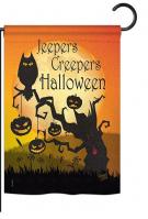 Jeepers Creepers Garden Flag