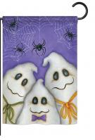 3 Ghosts Garden Flag