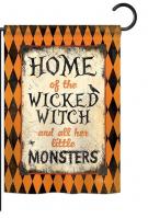 Wicked Home Garden Flag