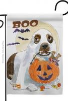 Halloween Boo Doggie Garden Flag