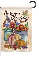 Autumn Blessings Garden Flag