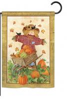 Scarecrow Garden Flag