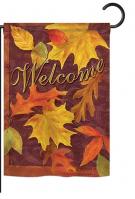 Fall Leaves Garden Flag