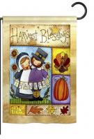 Thankful Pilgrims Garden Flag