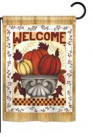 Fall Welcome Garden Flag