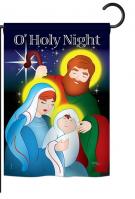 O\' Holy Night Decorative Garden Flag