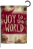 Joy to the World Decorative Garden Flag