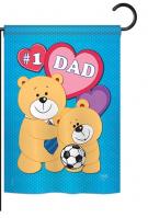 Love Dad Garden Flag