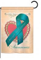 Ovarian Awaress Garden Flag