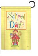 School Days Decorative Garden Flag