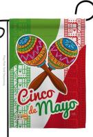 Maracas Cinco de Mayo Garden Flag