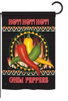 Chili Peppers Garden Flag