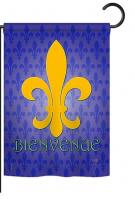 Bienvenue Garden Flag