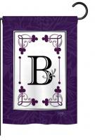 Classic B Monogram Garden Flag