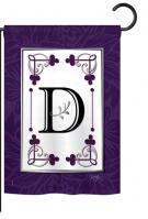 Classic D Monogram Garden Flag