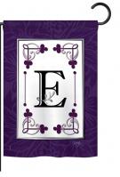 Classic E Monogram Garden Flag