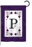 Classic P Monogram Garden Flag